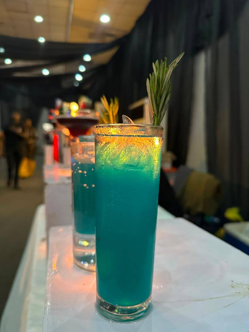 Blue Lagoon Mocktail